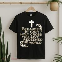 Stations of the Cross Jesus Holy Week Lent Easter Catholic T-Shirt thumb 2