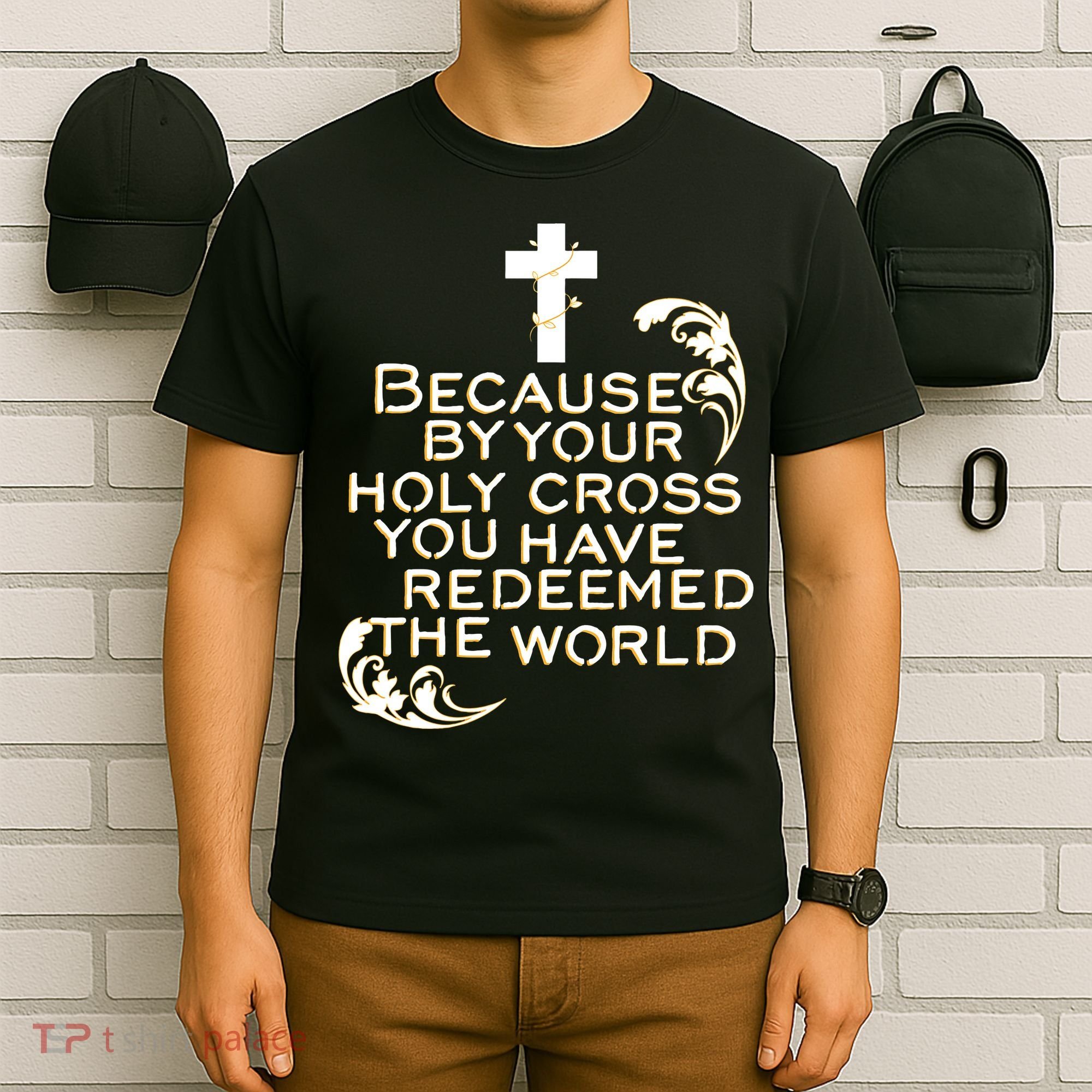 Stations of the Cross Jesus Holy Week Lent Easter Catholic T-Shirt