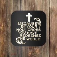 Stations of the Cross Jesus Holy Week Lent Easter Catholic Coaster thumb 0