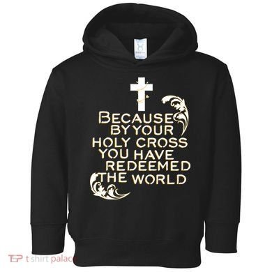 Stations of the Cross Jesus Holy Week Lent Easter Catholic Toddler Hoodie