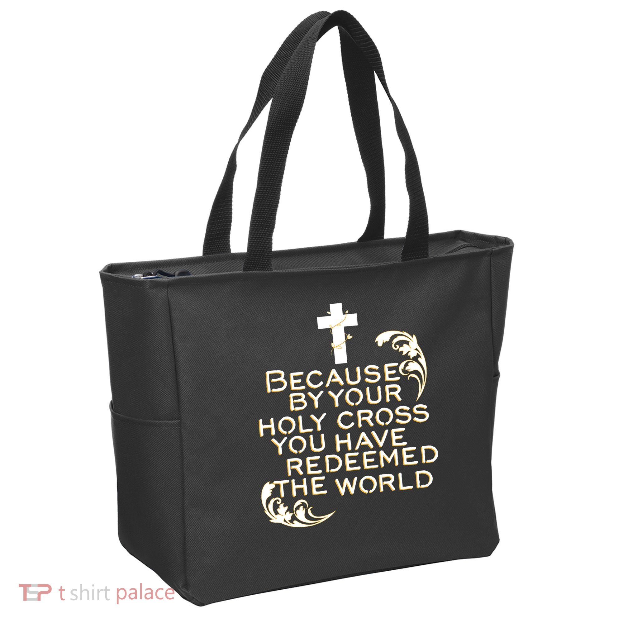 Stations of the Cross Jesus Holy Week Lent Easter Catholic Tote Bag