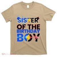 Sister Of The Birthday Boy Hedgehog Family Party Decorations T-Shirt thumb 0