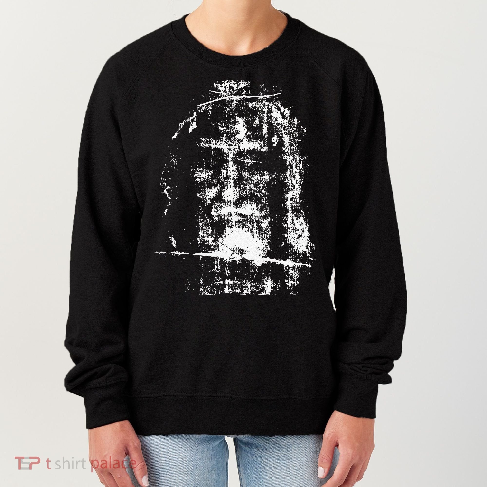 Shroud Of Turin Jesus Christ Face Women's Sweatshirt