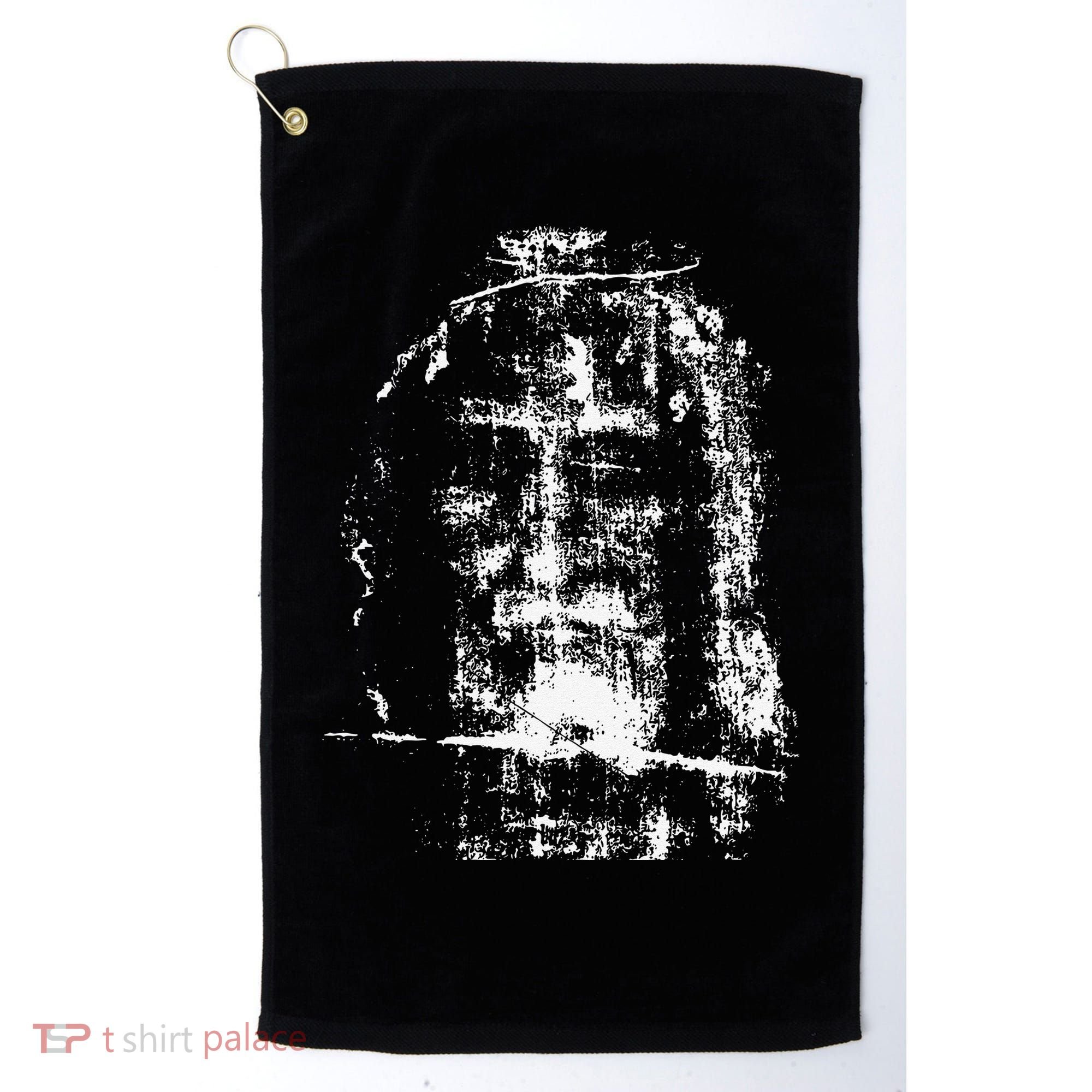 Shroud Of Turin Jesus Christ Face Golf Towel