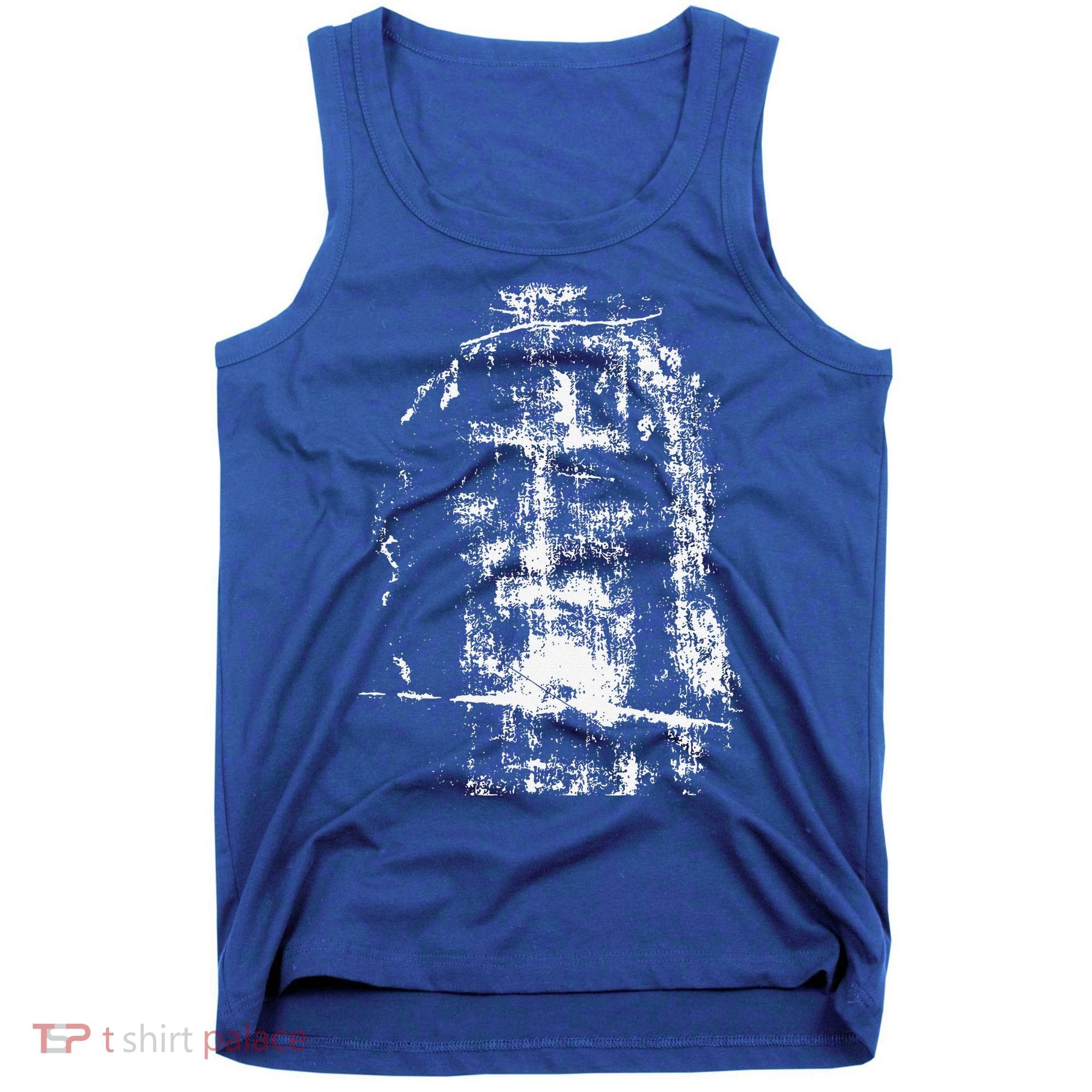 Shroud Of Turin Jesus Christ Face Tank Top