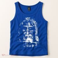 Shroud Of Turin Jesus Christ Face Tank Top thumb 2