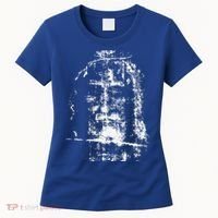 Shroud Of Turin Jesus Christ Face Women's T-Shirt thumb 0
