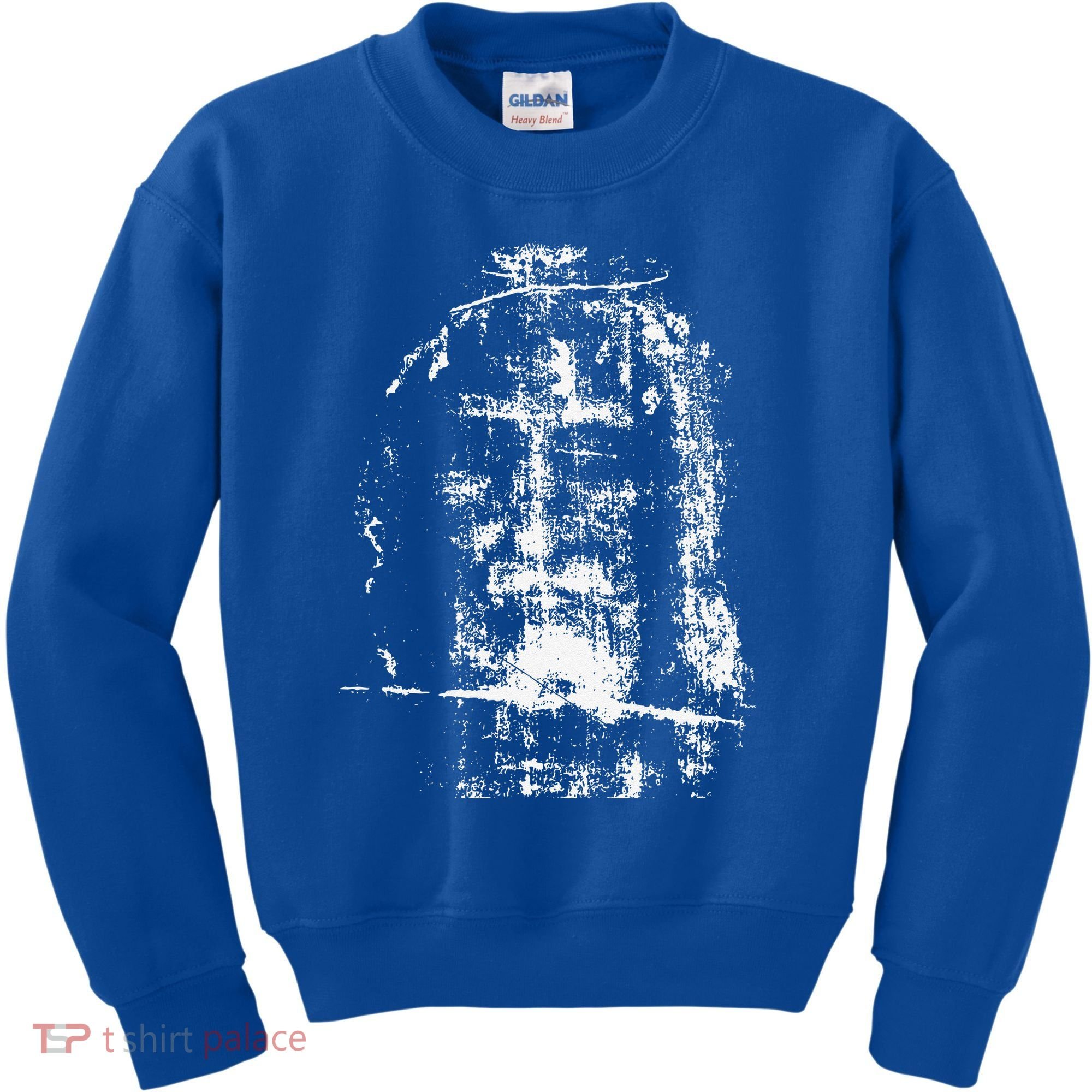 Shroud Of Turin Jesus Christ Face Kids Sweatshirt
