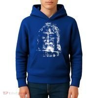 Shroud Of Turin Jesus Christ Face Kids Hoodie thumb 4