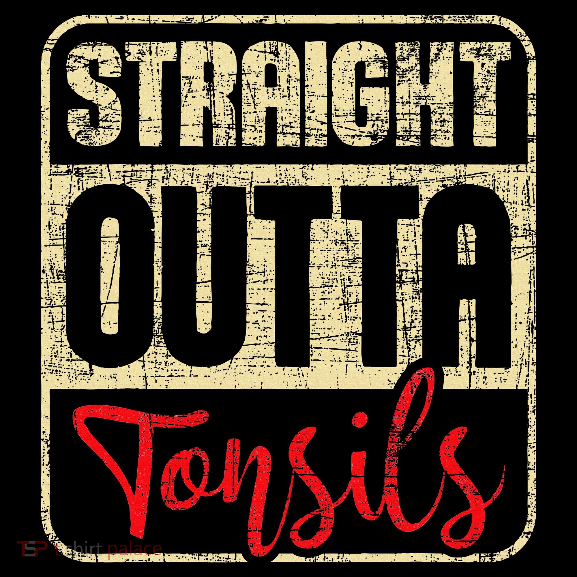 Straight Outta Tonsils Tonsil Removal Surgery Recovery Mousepad