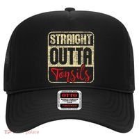 Straight Outta Tonsils Tonsil Removal Surgery Recovery Hat thumb 0