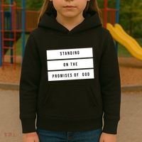 Standing On The Promises Of God Kids Hoodie thumb 3