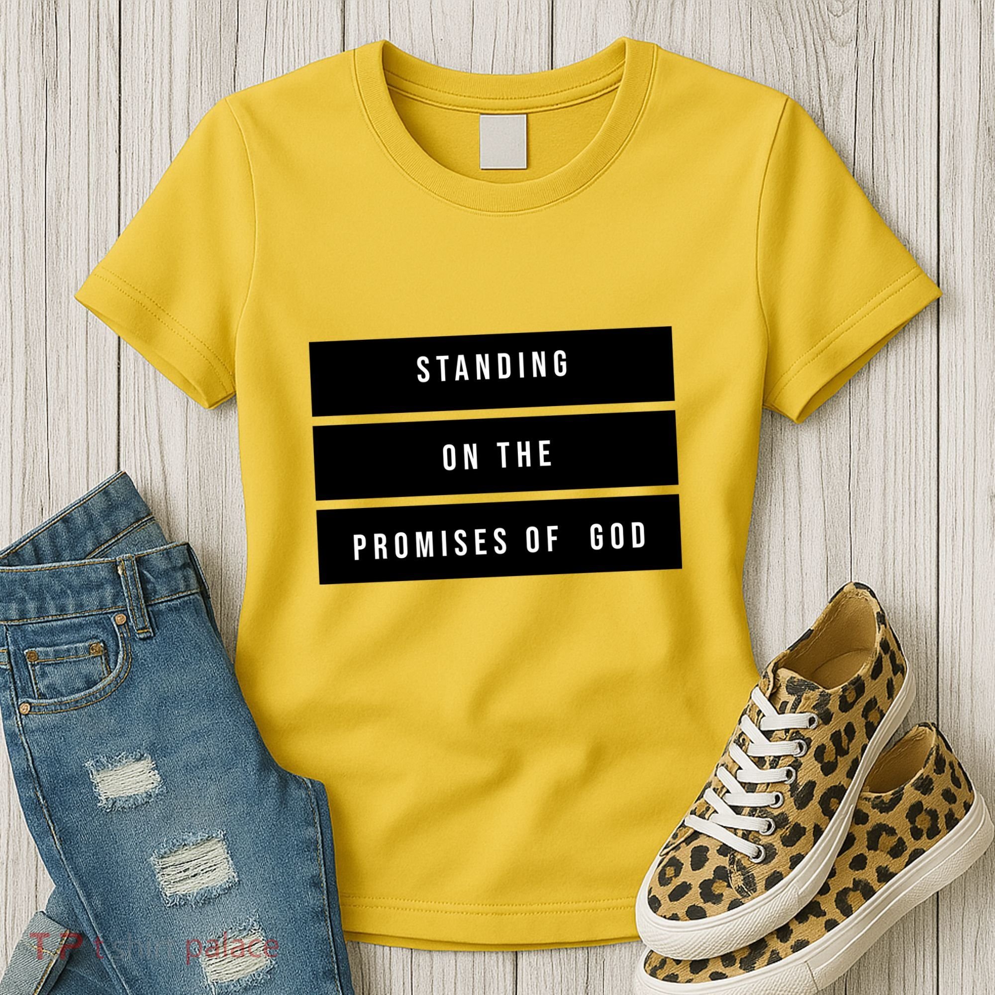 Standing On The Promises Of God Women's T-Shirt