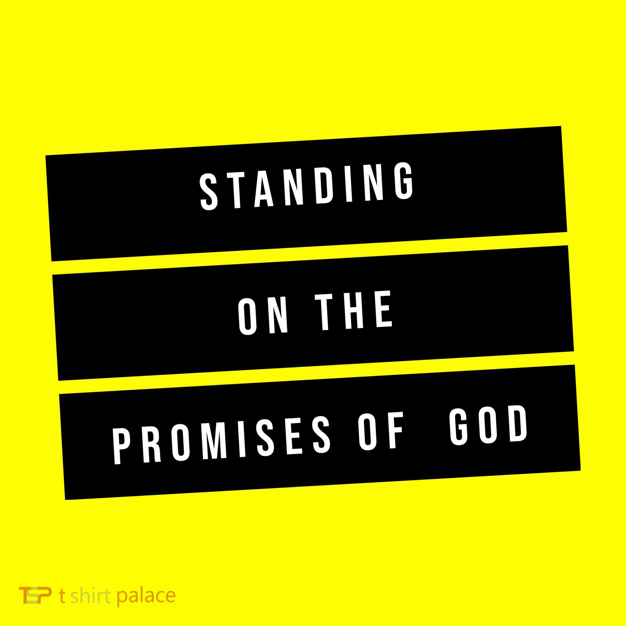 Standing On The Promises Of God Kids T-Shirt