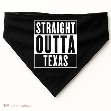 Straight Outta Texas USA-Made Doggie Bandana