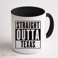 Straight Outta Texas Coffee Mug thumb 1