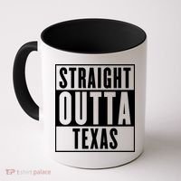 Straight Outta Texas Coffee Mug thumb 0