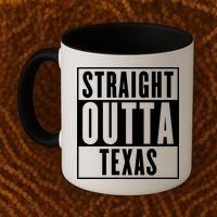 Straight Outta Texas Coffee Mug thumb 2