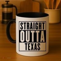 Straight Outta Texas Coffee Mug thumb 4