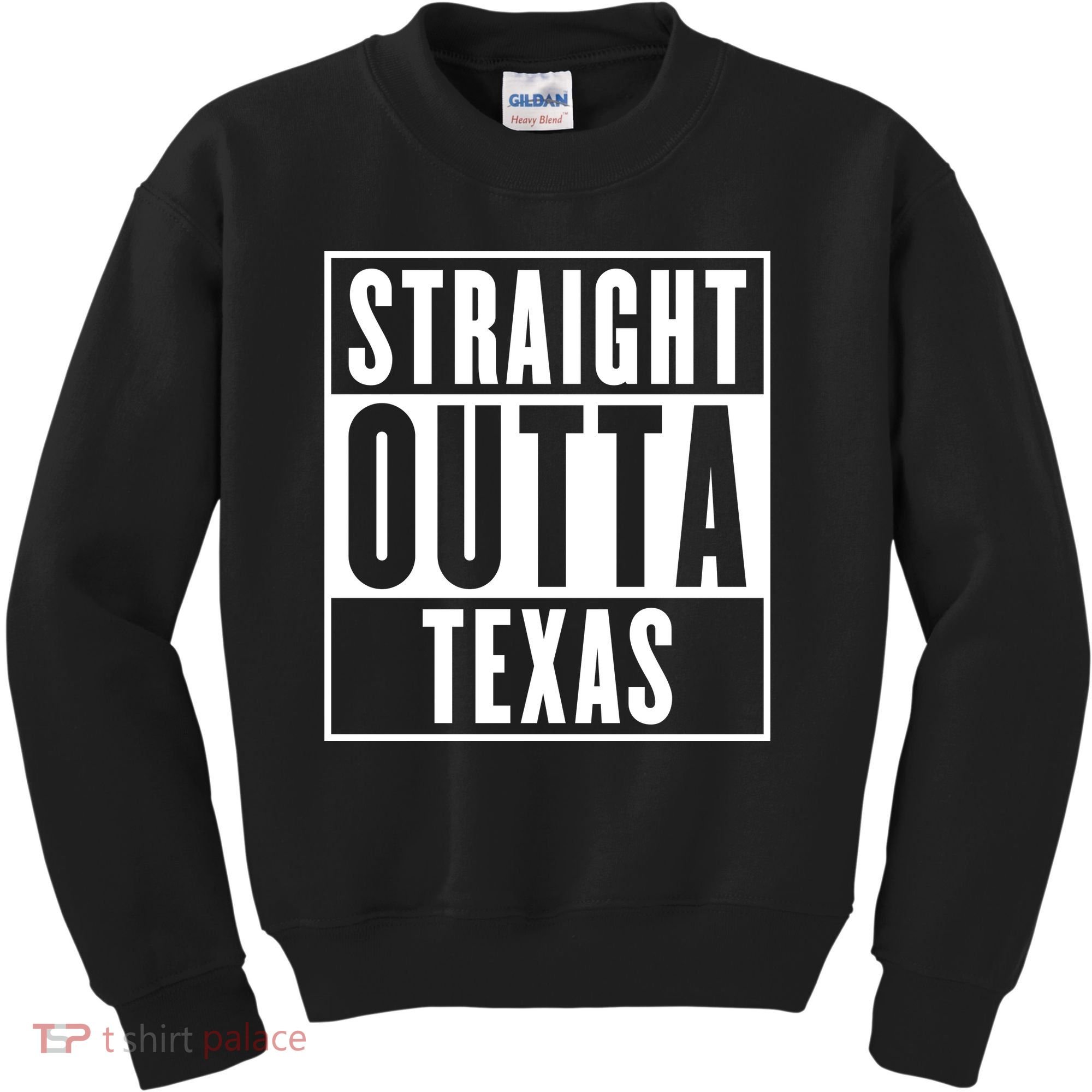 Straight Outta Texas Kids Sweatshirt