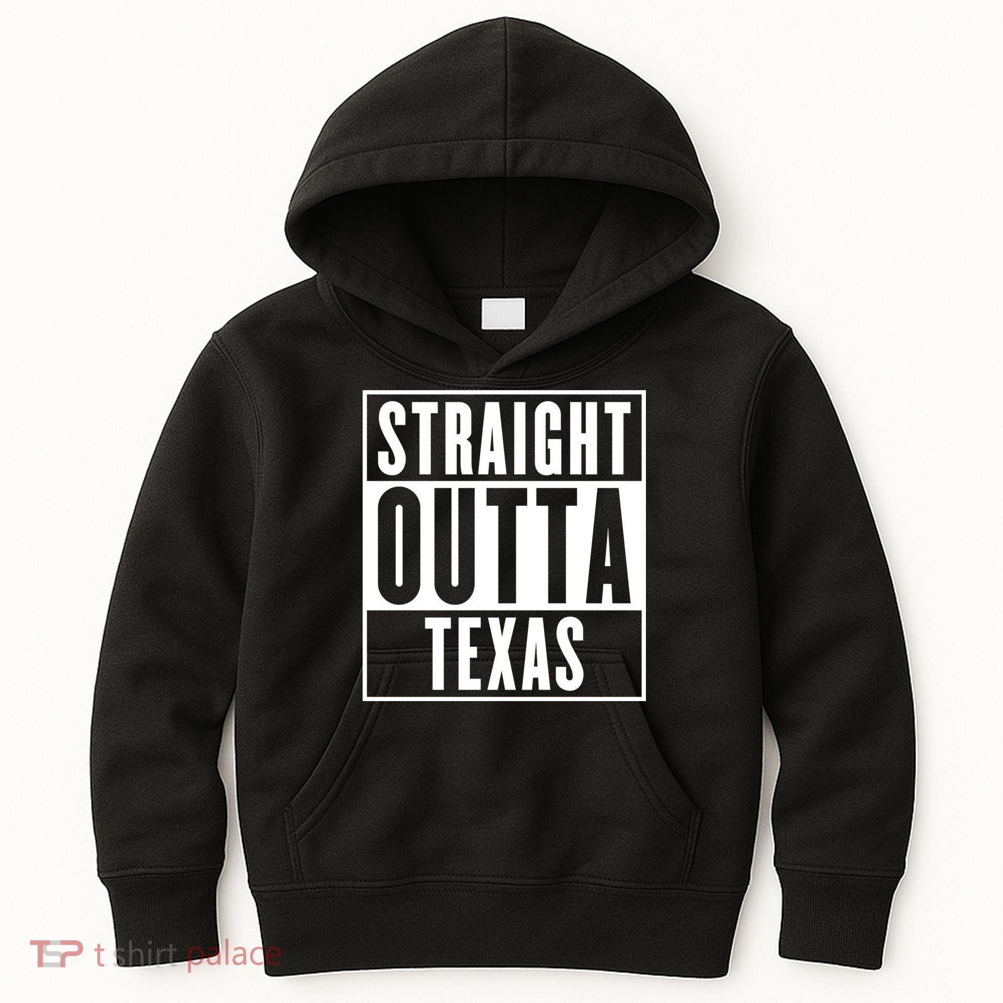 Straight Outta Texas Kids Hoodie