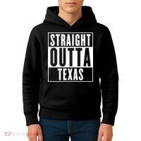 Straight Outta Texas Kids Hoodie thumb 4