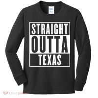 Straight Outta Texas Kids Long Sleeve Shirt thumb 0