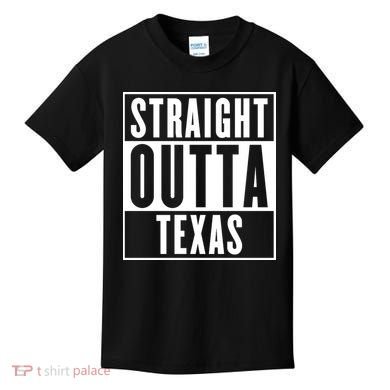 Straight Outta Texas Kids T-Shirt