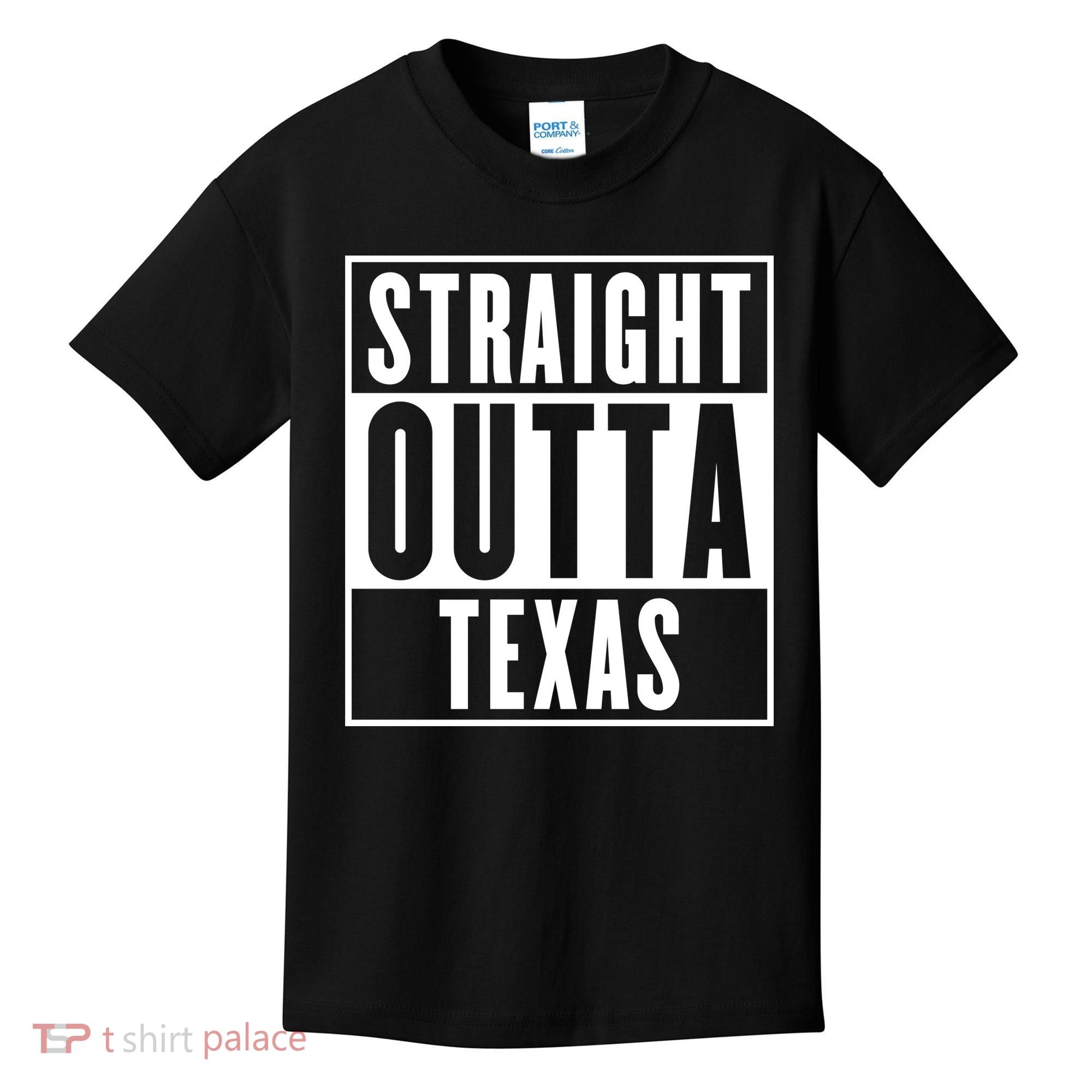 Straight Outta Texas Kids T-Shirt