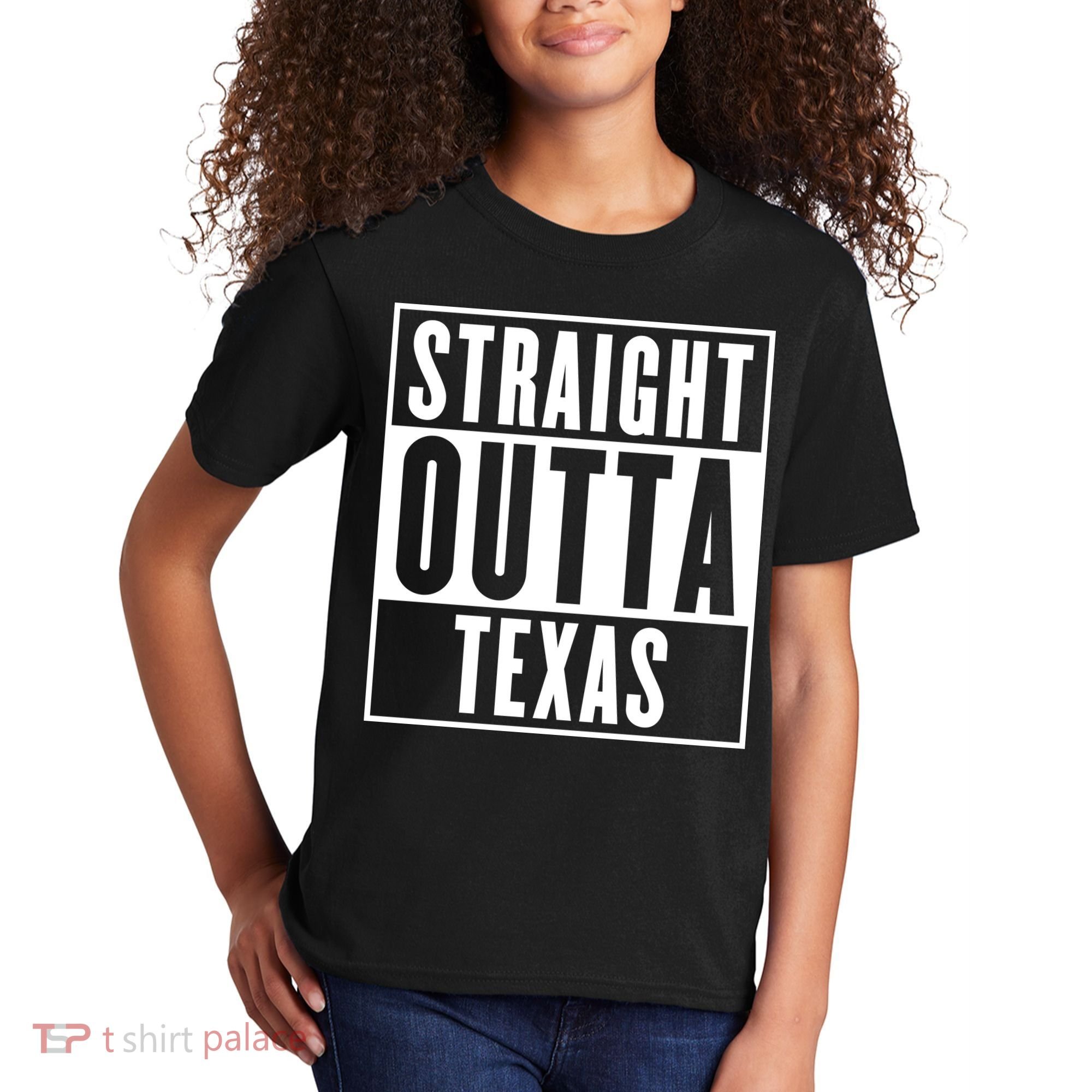Straight Outta Texas Kids T-Shirt