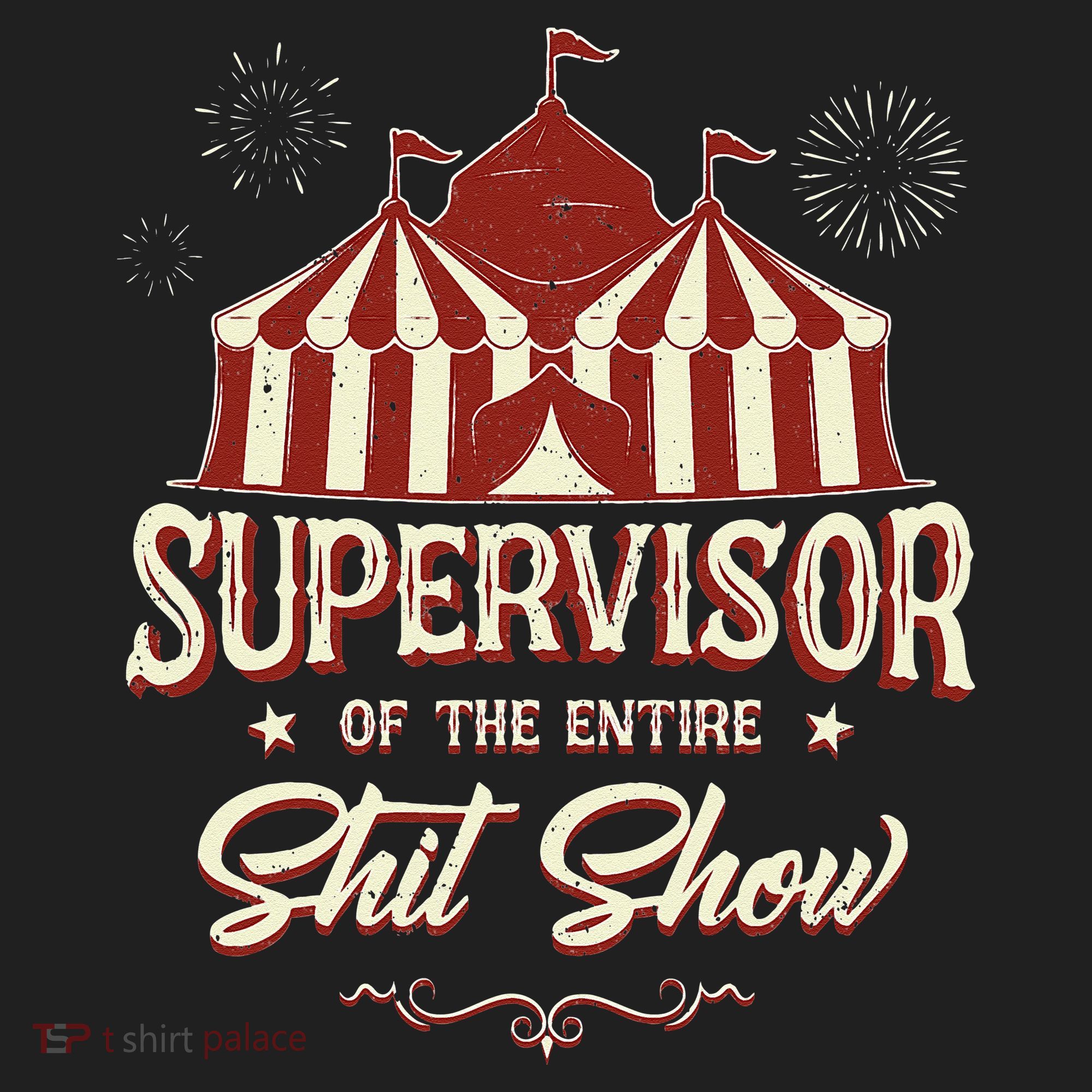 Supervisor Of The Entire Shit Show Funny Circus Boss  Hat