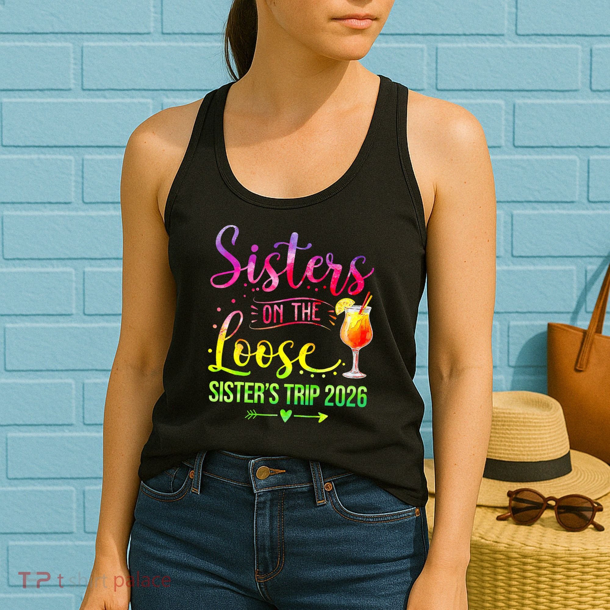 Sisters On The Loose Sister's Trip 2026 Vacation Women's Tank Top