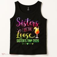 Sisters On The Loose Sister's Trip 2026 Vacation Tank Top thumb 2