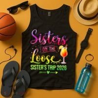 Sisters On The Loose Sister's Trip 2026 Vacation Tank Top thumb 4