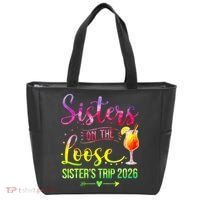 Sisters On The Loose Sister's Trip 2026 Vacation Tote Bag thumb 0