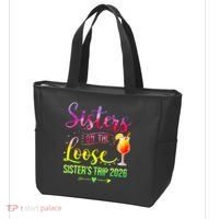 Sisters On The Loose Sister's Trip 2026 Vacation Tote Bag thumb 3