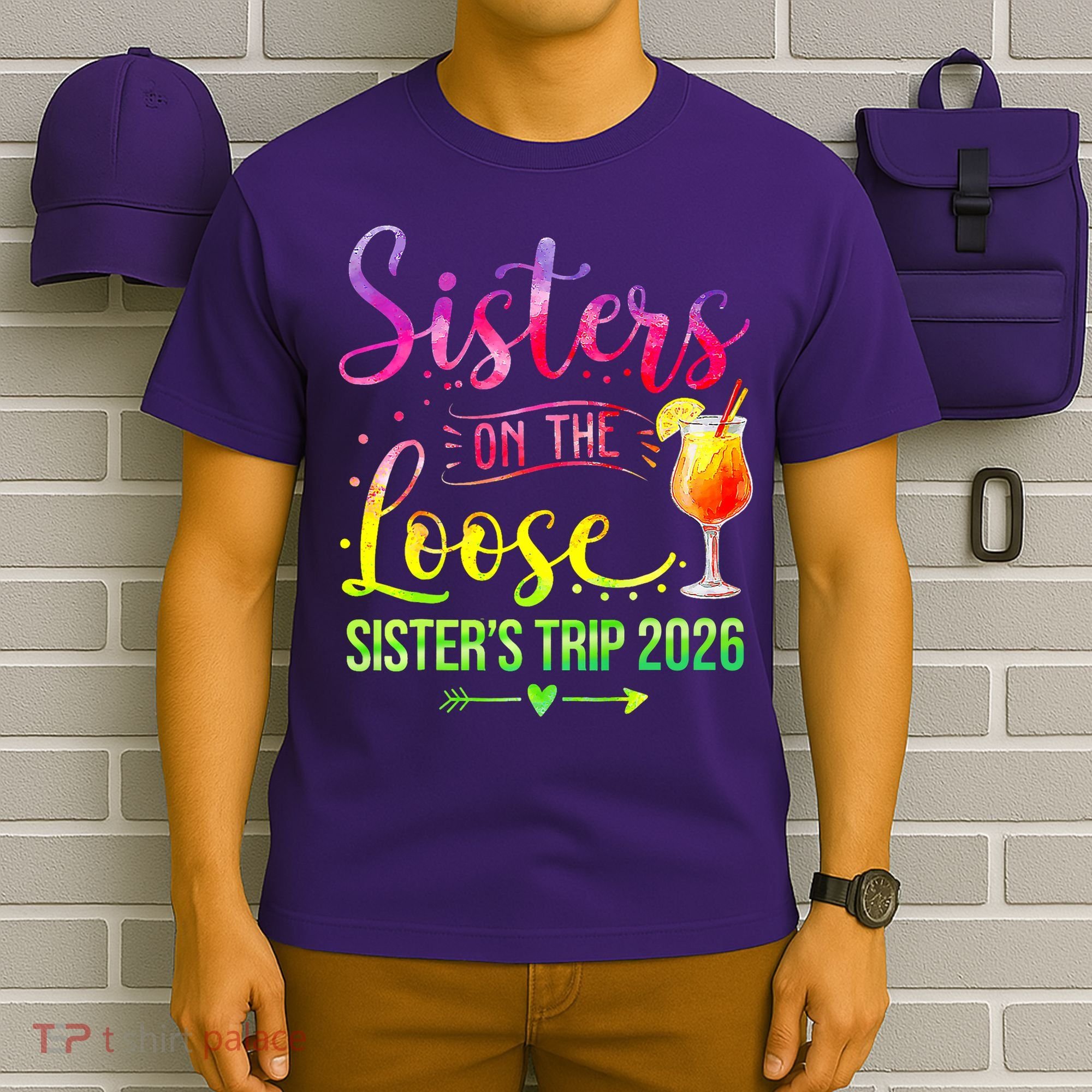 Sisters On The Loose Sister's Trip 2026 Vacation T-Shirt