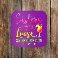 Sisters On The Loose Sister's Trip 2026 Vacation Coaster thumb 0