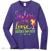 Sisters On The Loose Sister's Trip 2026 Vacation Women's Long Sleeve Shirt thumb 0
