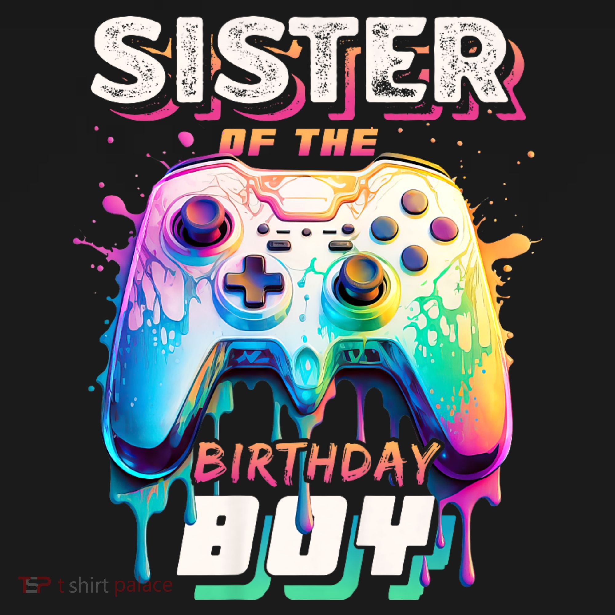 Sister Of The Birthday Boy Matching Video Game Birthday Women's Tank Top