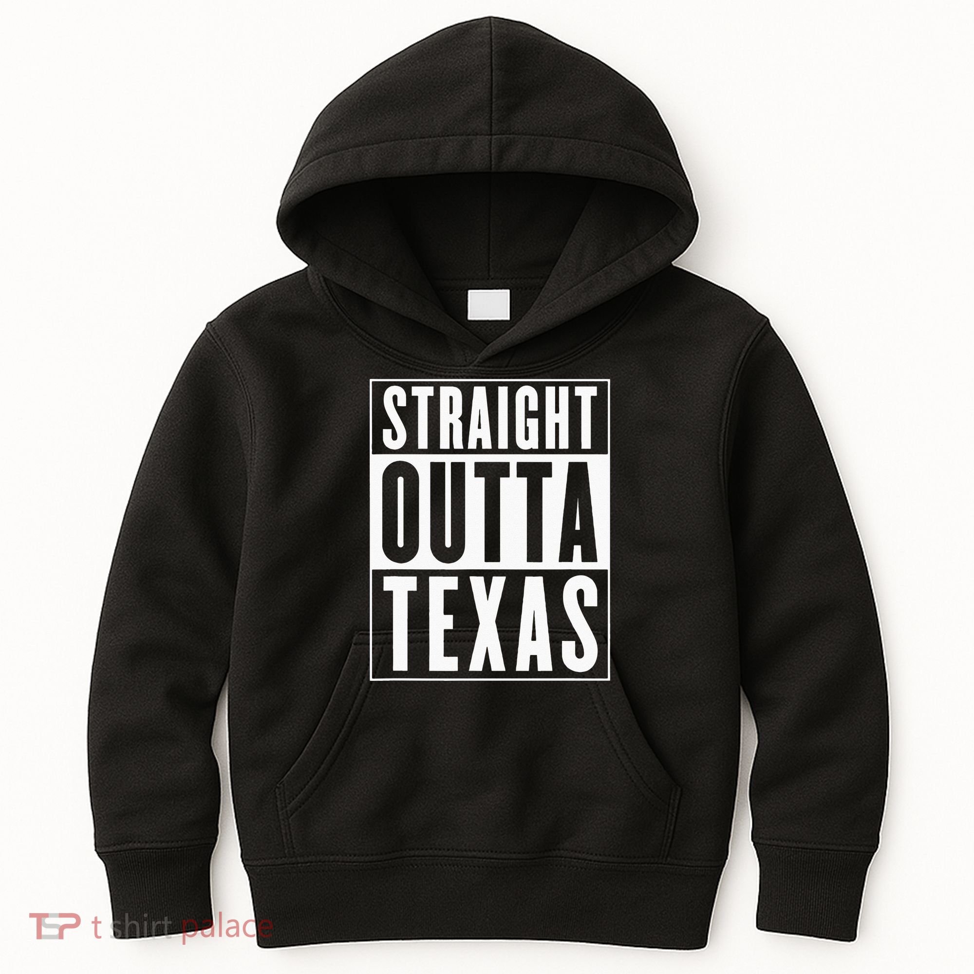 Straight Outta Texas Kids Hoodie