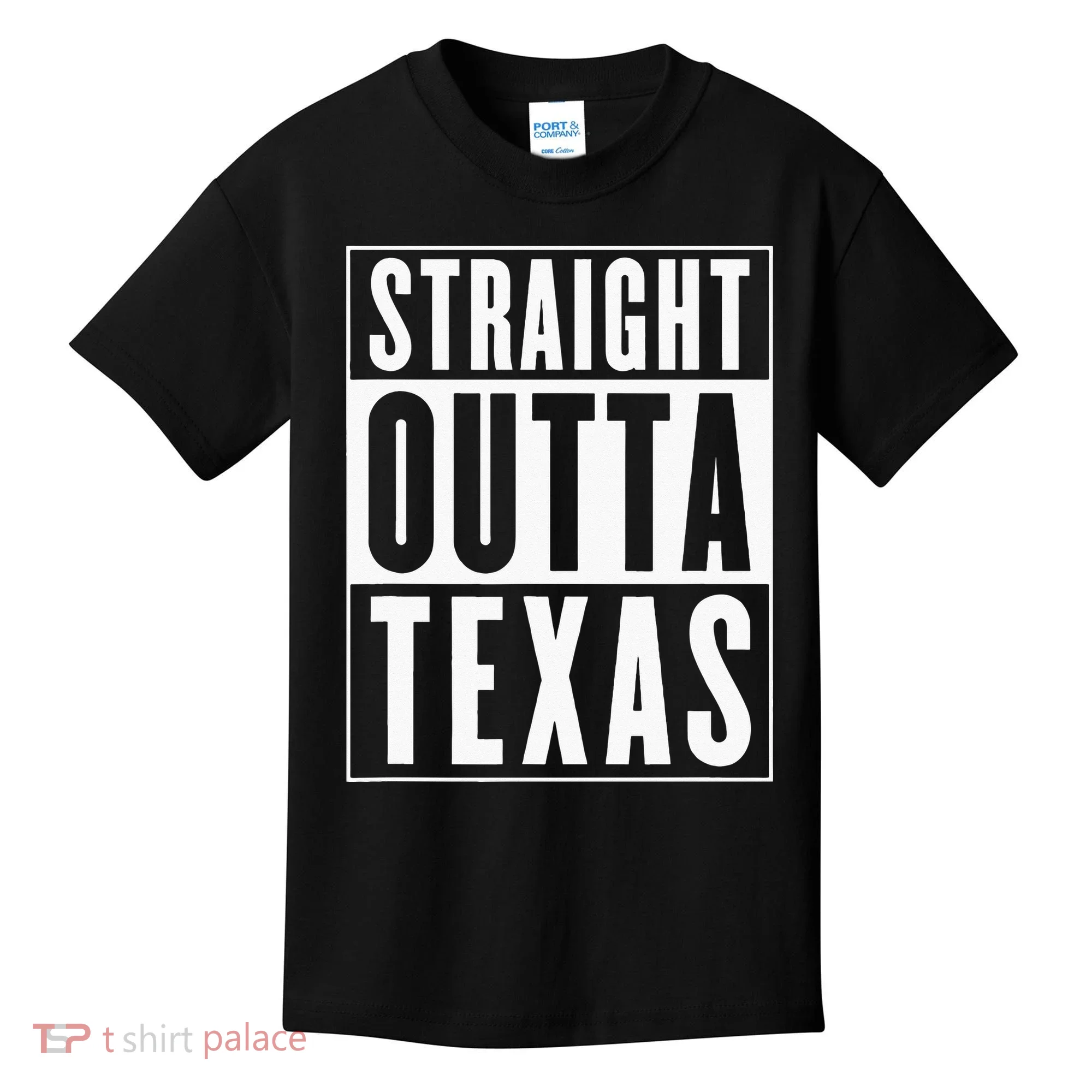 Straight Outta Texas Kids T-Shirt