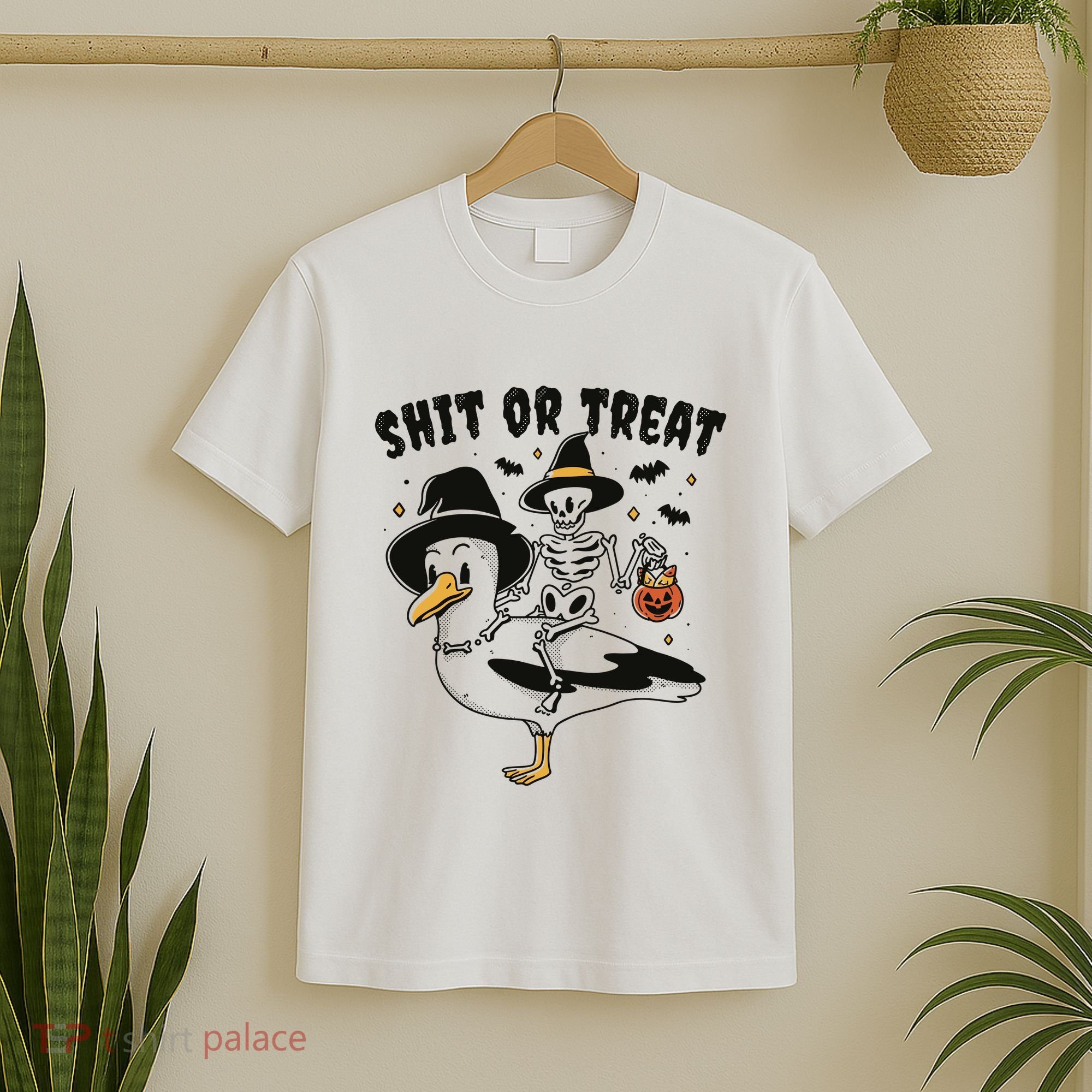 Shit Or Treat Funny Halloween T-Shirt