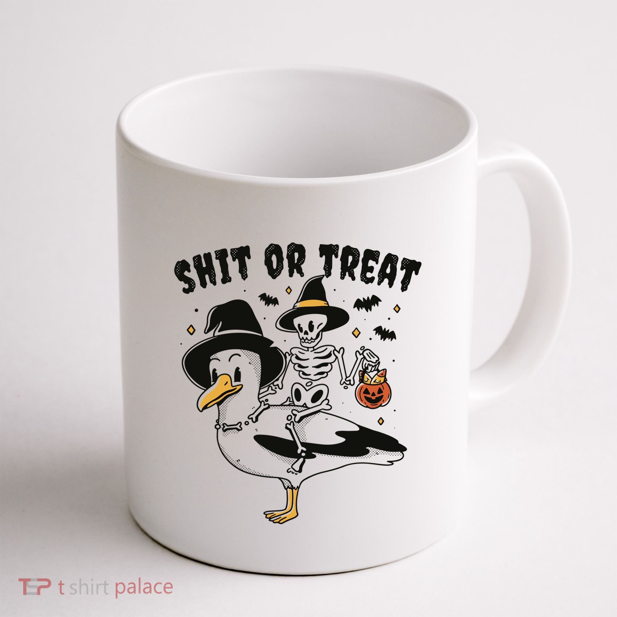 Shit Or Treat Funny Halloween Coffee Mug