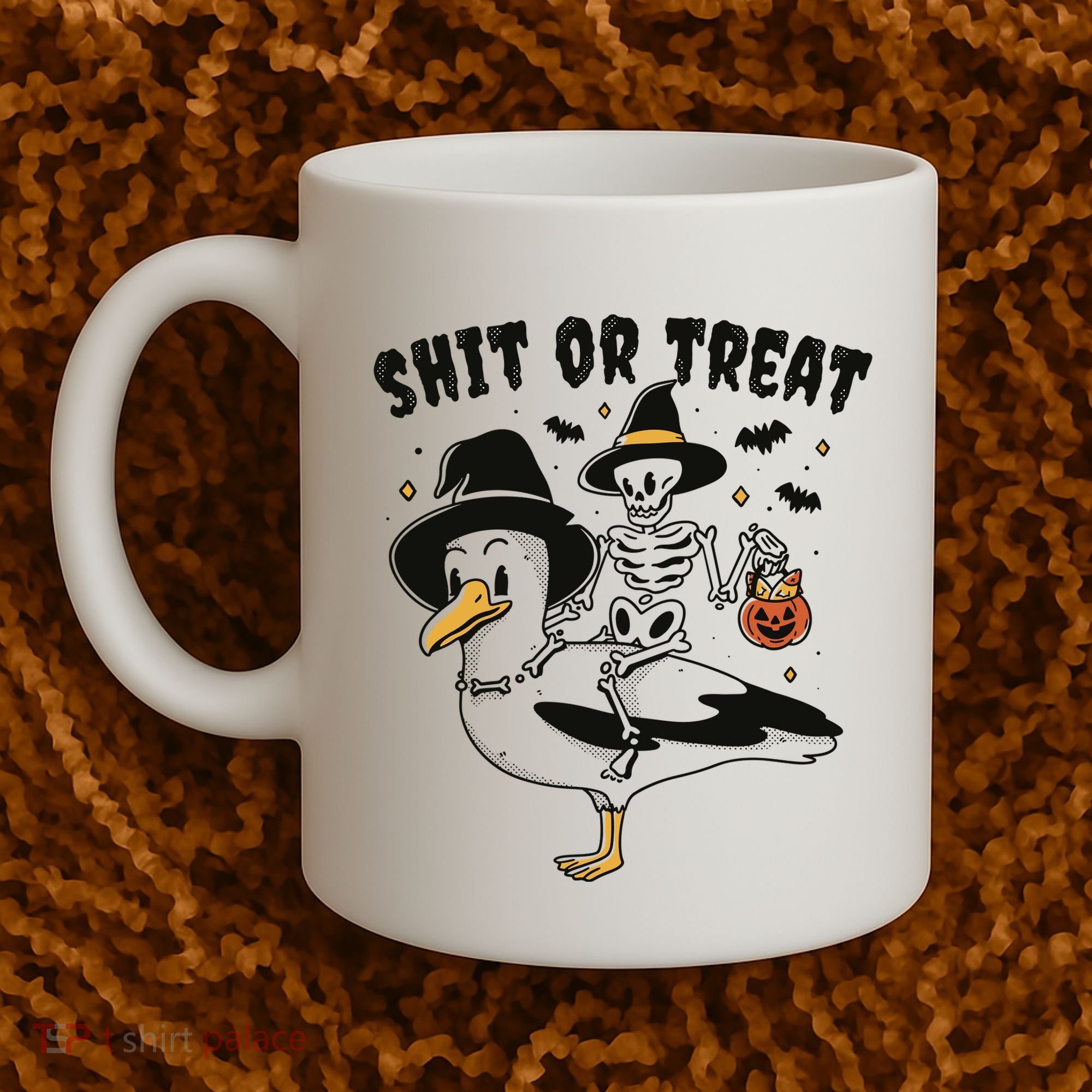Shit Or Treat Funny Halloween Coffee Mug