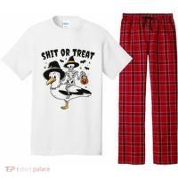 Shit Or Treat Funny Halloween Pajama Set thumb 0