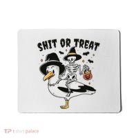 Shit Or Treat Funny Halloween Mousepad thumb 0