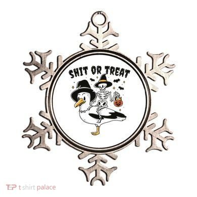 Shit Or Treat Funny Halloween Ornament