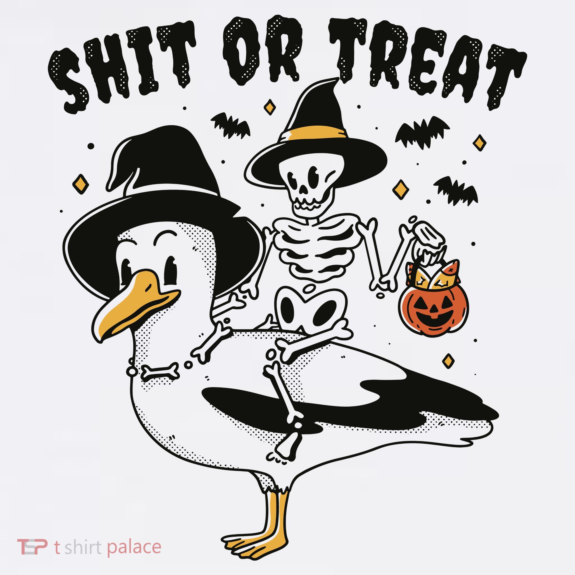Shit Or Treat Funny Halloween Women's T-Shirt
