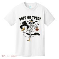 Shit Or Treat Funny Halloween Kids T-Shirt thumb 0